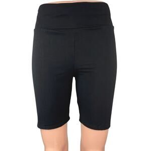 Hatch Maternity Ultimate Before During & After Black Activewear Biker Shorts XS